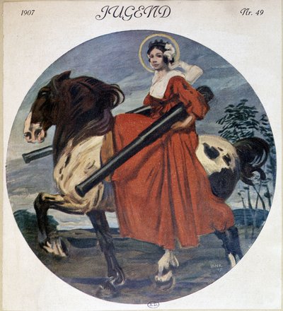 San Barba con canónigos - en “Jugend” de German School