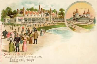 Exposición de Comercio e Industria de Sajonia y Turingia en Leipzig, Alemania de German School