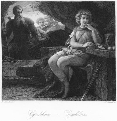 Escena de Cimbelino de German School