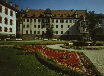 Schloss Elisabethenburg en Meiningen, construido en 1682 de German School