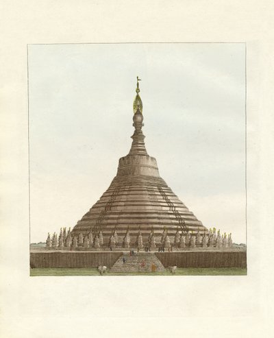 Schomadu, o el templo dorado en Pegu de German School