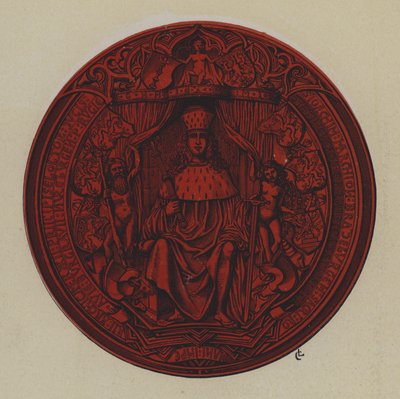 Sello de Joaquín I y Joaquín II, Electores de Brandeburgo de German School