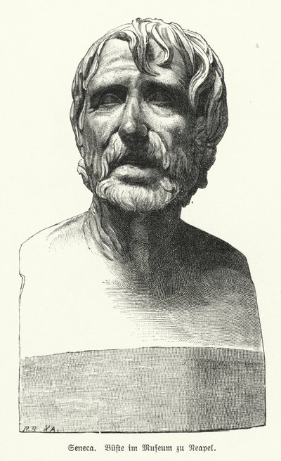 Séneca el Joven, filósofo, estadista y dramaturgo romano de German School