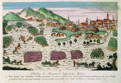 Asedio y captura de Jassy en 1788 por el ejército ruso de German School