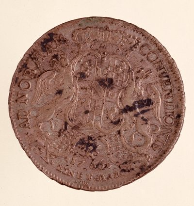 Tálero de plata de Carlos Federico, Gran Duque de Baden (1766) de German School