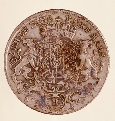 Taler de plata de Federico Cristián, Margrave de Brandeburgo-Bayreuth (1708-1769) de German School