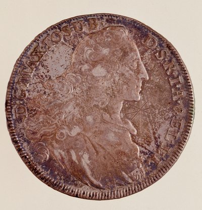 Tálero de plata de Maximiliano III José de German School