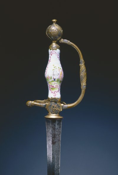 Espada pequeña, c.1770 de German School