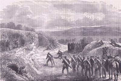 Salida de París, Historia de la Guerra entre Francia y Alemania de Cassell, publicada por Cassell and Company Limited, c.1890 (litografía) de German School