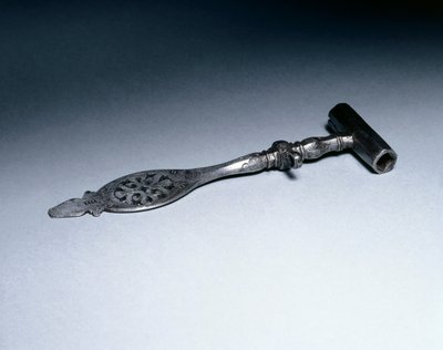 Llave para un arma de rueda, c.1600-50 de German School