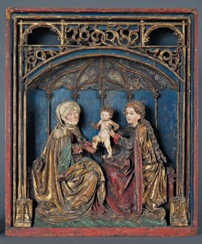 Santa Ana, María y el Niño Jesús (Anna Selbdrift) Alto Rin, c.1515 de German School