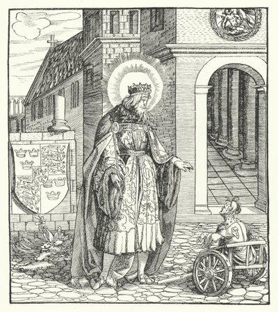San Eduardo el Confesor, Rey de Inglaterra de German School
