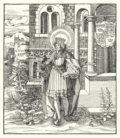 San Eduardo el Mártir, Rey de Inglaterra de German School