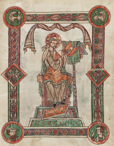 San Gregorio como autor, 1181-1200 de German School