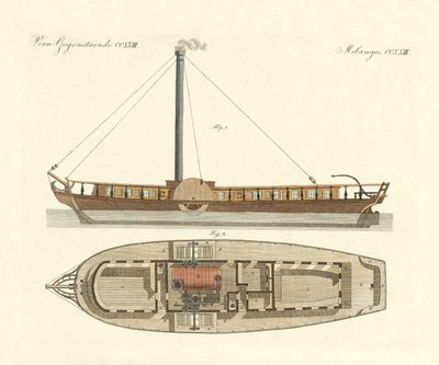 Barco de vapor de German School