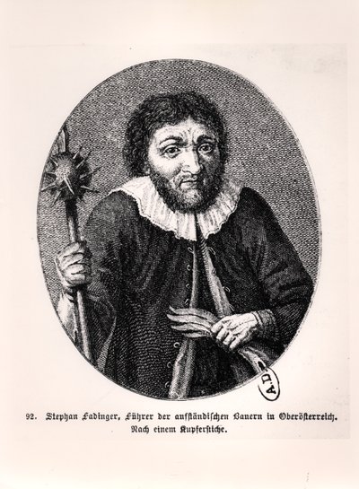 Stephan Fadinger, líder de la revuelta campesina austriaca (1625-1626) de German School