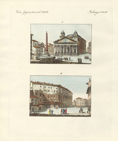 Edificio extraño en Roma de German School