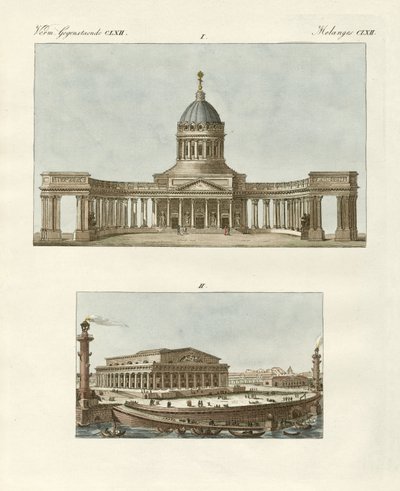Edificios extraños en Petersburgo de German School