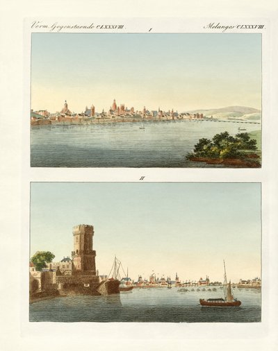 Pueblos extraños en el Rin de German School