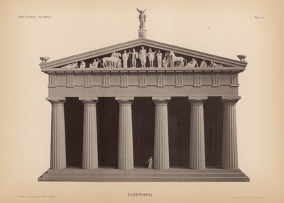 Templo de Zeus, Olimpia, Grecia de German School