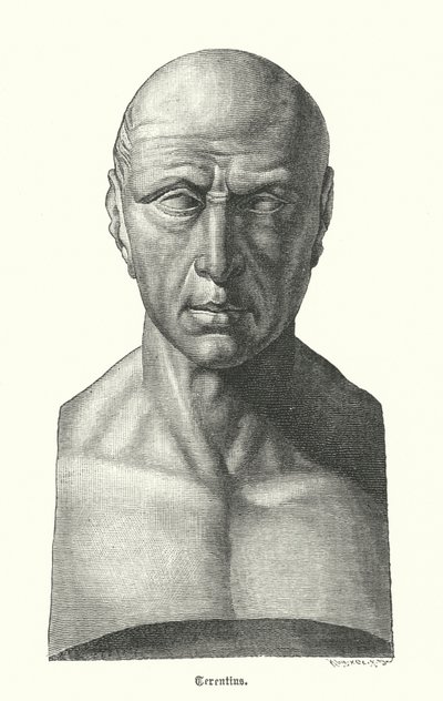 Terencio, dramaturgo romano de German School
