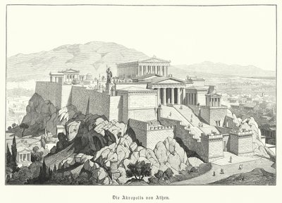 La Acrópolis de Atenas, Grecia Antigua de German School