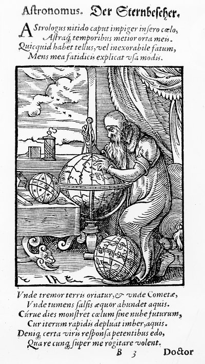El astrónomo, publicado por Hartman Schopper de German School