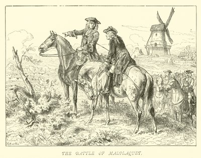 La batalla de Malplaquet de German School
