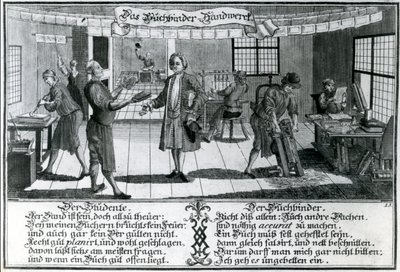 El encuadernador de German School