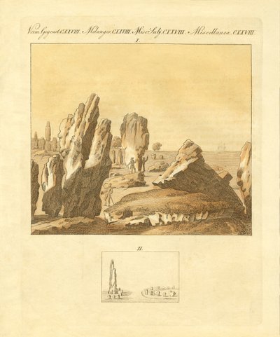 Los monumentos celtas de Carnac de German School