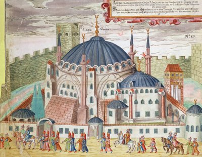 La iglesia de Santa Sofía transformada en mezquita de German School