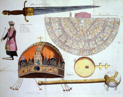La Regalia de Coronación de Hungría de German School