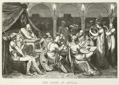 La corte de Atila de German School