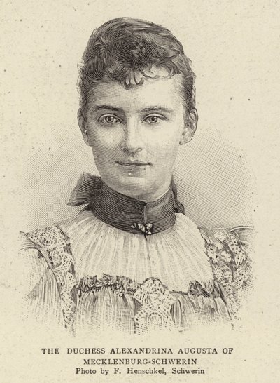 La Duquesa Alexandrina Augusta de Mecklenburg-Schwerin de German School