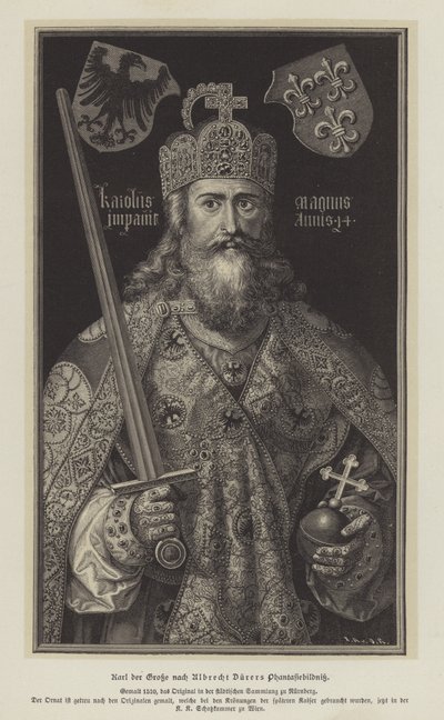 El emperador Carlomagno de German School