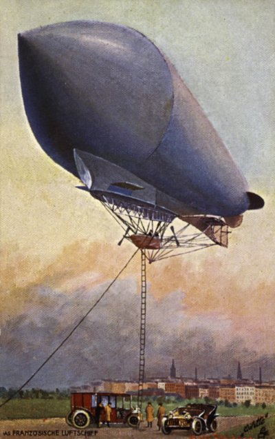 El dirigible francés de German School