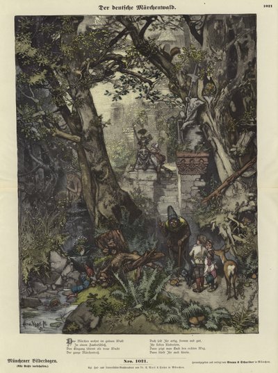 El bosque de cuentos de hadas alemán de German School