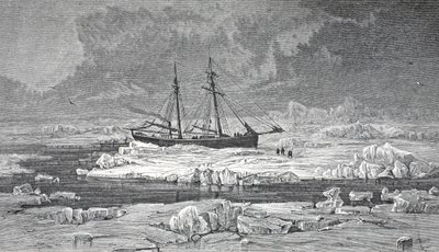 El Germania en el hielo, pub. Londres 1874 de German School