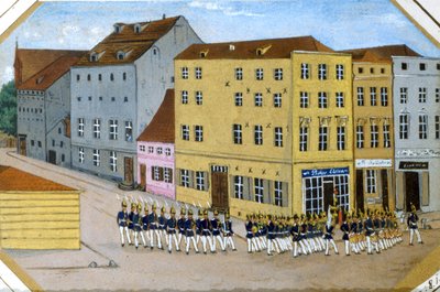 Los barracones del hospital en Scutari, 1857 de German School