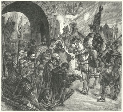 El General Husita Prokop el Grande ante Naumburg de German School