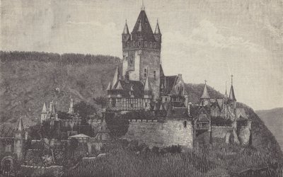 El castillo imperial, Cochem, Alemania de German School