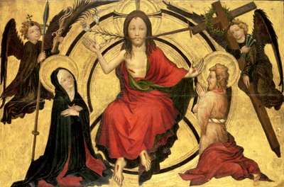 El Juicio Final, principios del siglo XV de German School