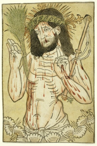 El Hombre de Dolores, c.1475 de German School