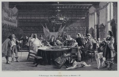 La Paz de Westfalia que puso fin a la Guerra de los Treinta Años, Münster, Alemania de German School