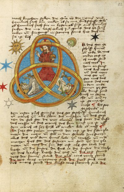 La Trinidad, c.1464 (acuarela y tinta) de German School
