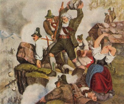 La lucha de los tiroleses por la libertad de German School