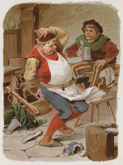 La Mesa de los Deseos, el Asno de Oro y el Garrote en el Saco de German School