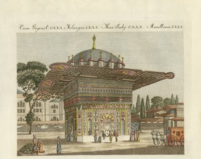 La fuente Top-Hané de Constantinopla de German School