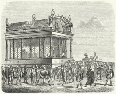 El carro fúnebre de Alejandro Magno de German School