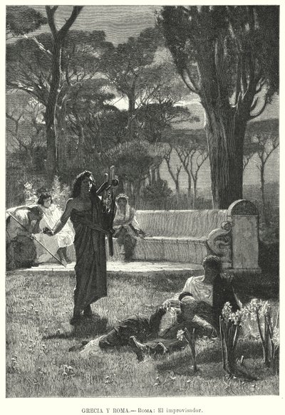 El improvisador, antiguo animador romano de German School